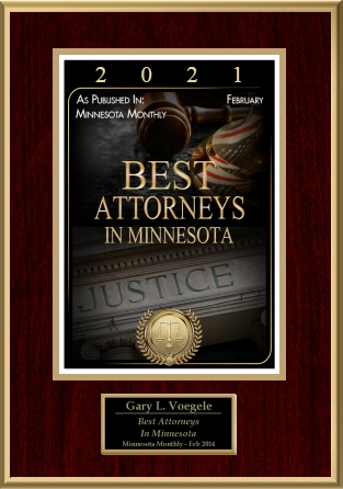 2021 best attorneys in Minnesota award